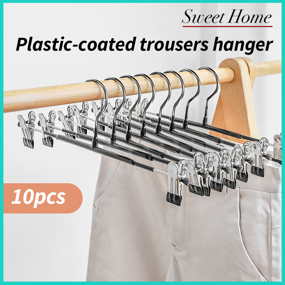 Multifunctional Five Layers Plastic Storage Trousers Rack Clothes Hanger
