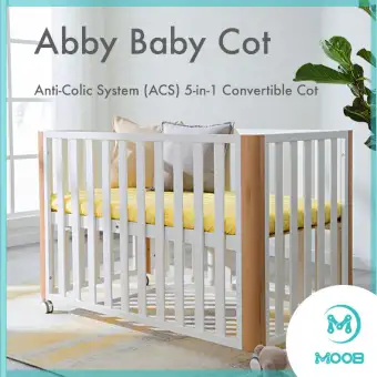5 in 1 convertible cot