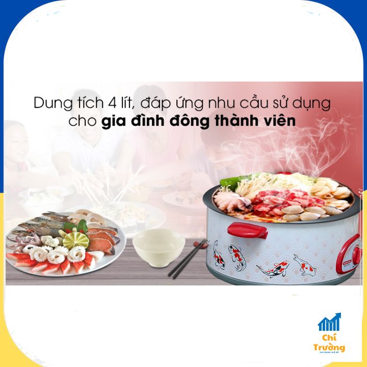[NỒI LẨU ĐIỆN]: Sunhouse SH-525L 4 lít