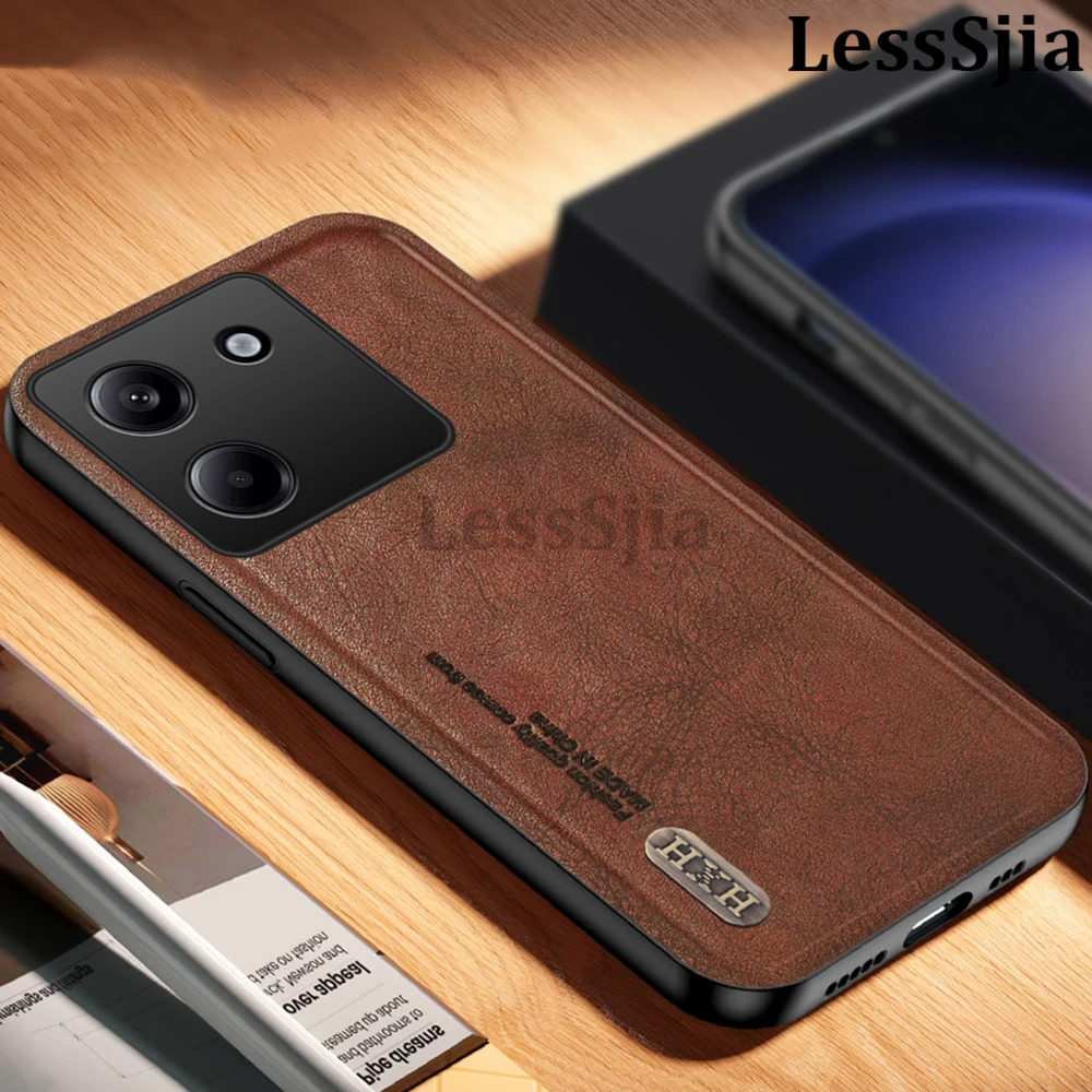 Phone cover Xiaomi Poco M7 Pro Back case Matte texture Retro waterproof Anti-Slippery For Xiaomi Poco M7 Pro 5G Phone cases.