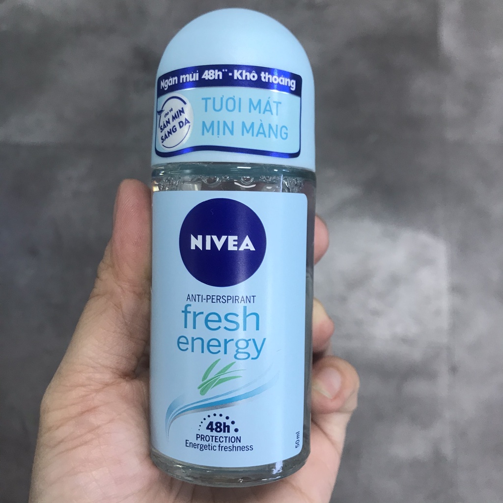 Lăn nách Nivea lăn khử mùi 50ml lăng nách nữ các mùi chai lăn khử mùi hôi nách 48h - Pegastore