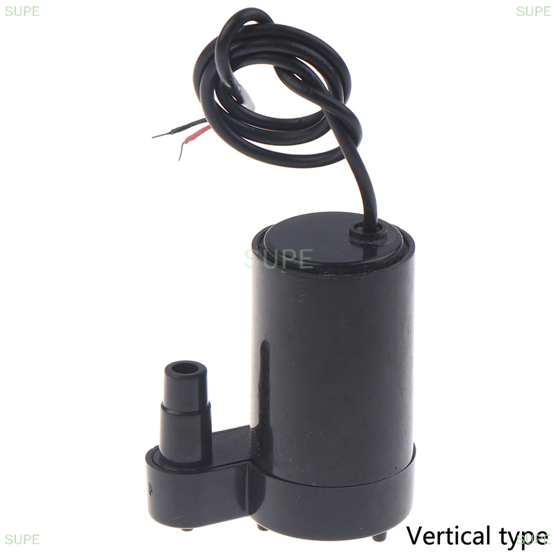 SUPE Bơm động cơ không chổi than tiếng ồn thấp DC 5-12V Bơm nước chìm siêu nhỏ 3L/phút