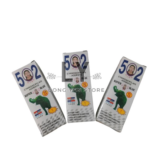 【Combo 10 chai】keo dán sắt , gỗ ,... đa năng con voi 502