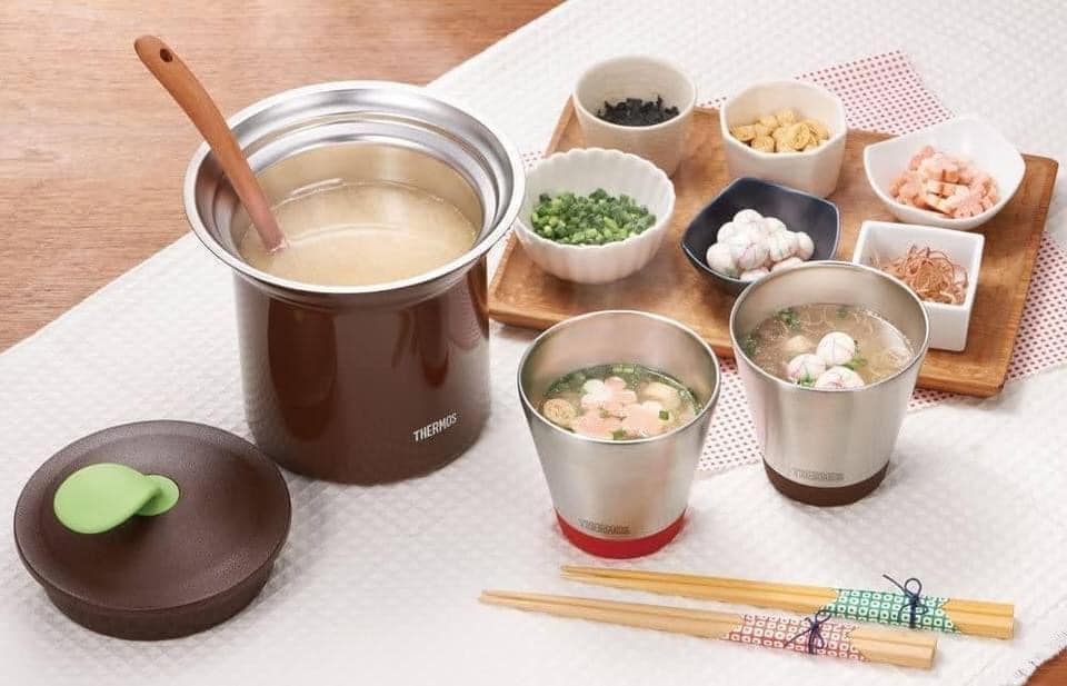Nồi ủ Thermos 1L nội địa Nhật