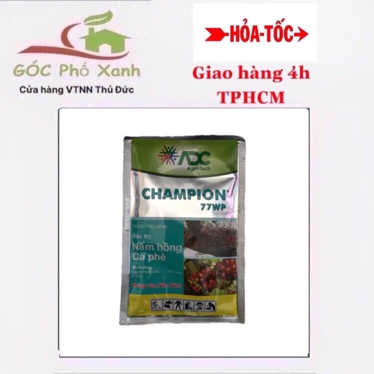 Trừ Nấm Hồng Champion 77WP 100g