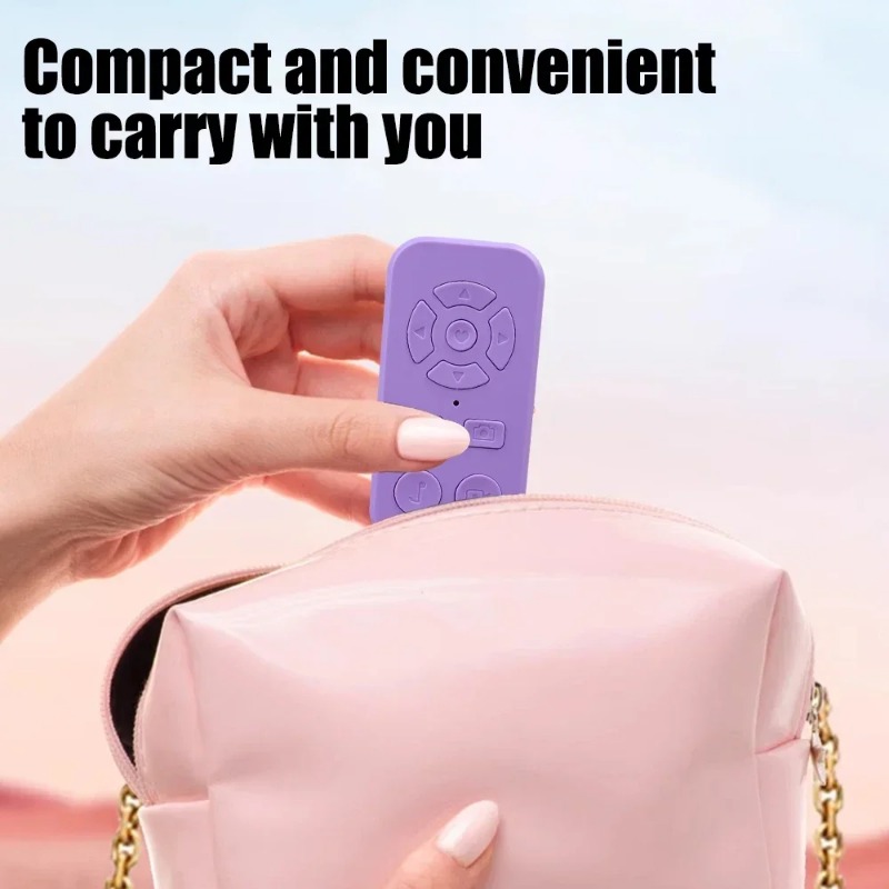 Điện thoại di động Bluetooth điều khiển từ xa tương thích với iPhone Samsung Xiaomi Huawei Oppo nút màn trập camera bộ điều khiển không dây tiktok truyền hình trực tiếp lần lượt