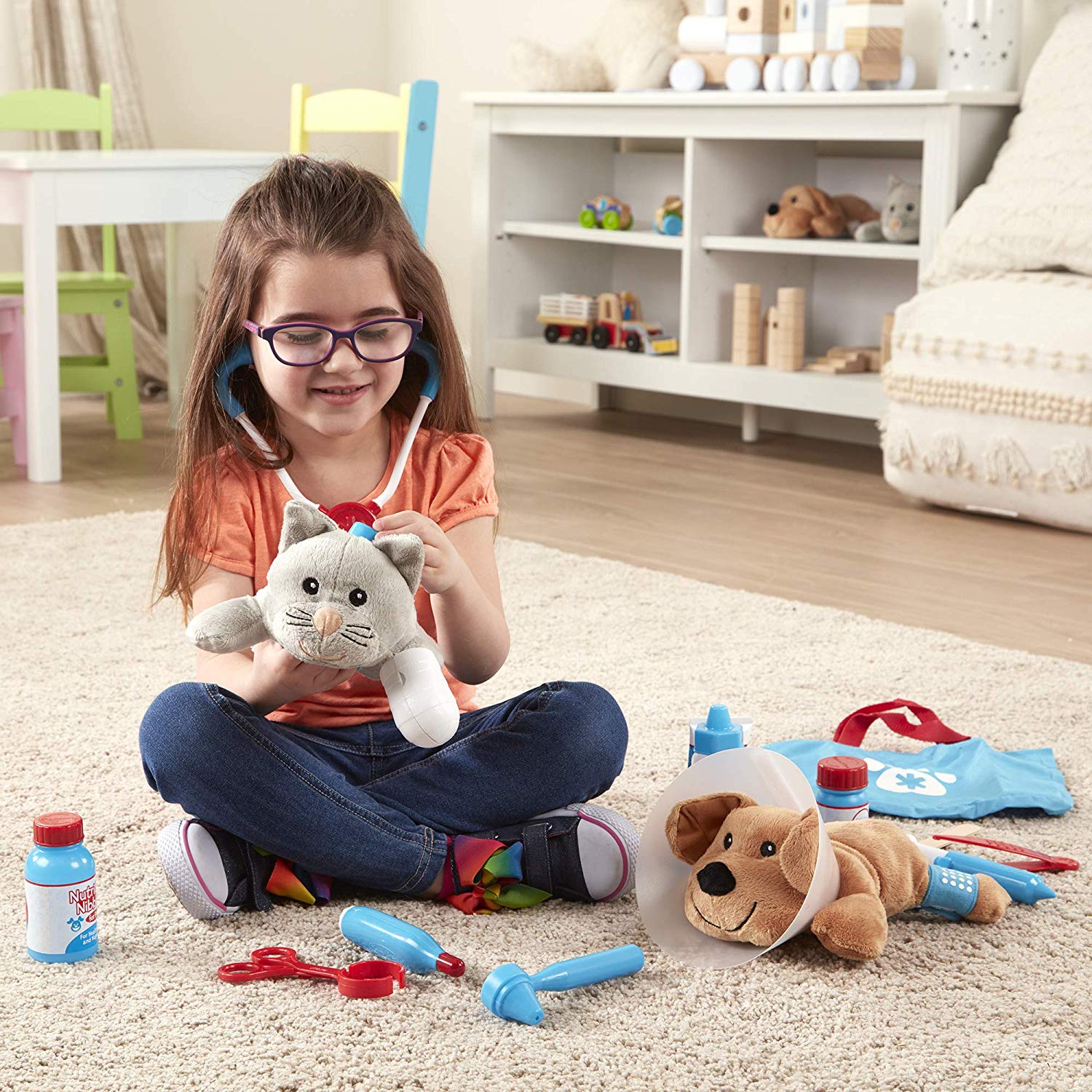 melissa and doug pet vet play set