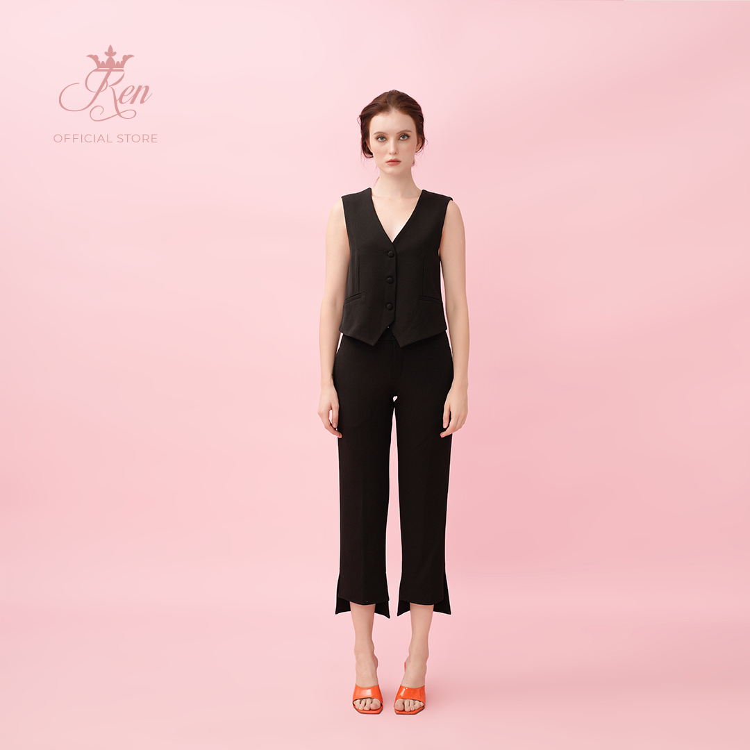 REN BY TEE - Áo Gilet Cổ V Sát Nách