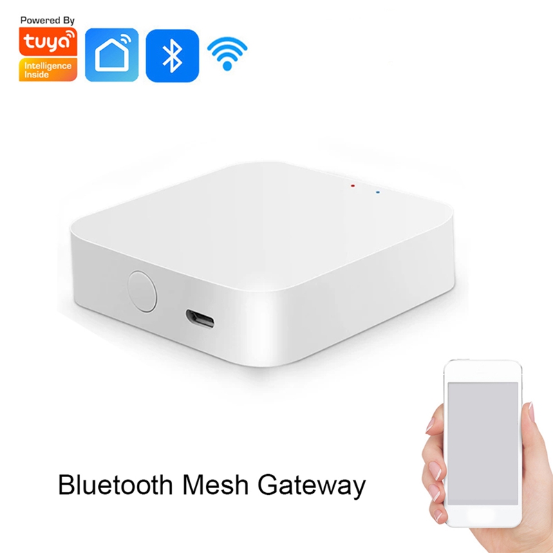 Smart Home Bridge Tuya Bluetooth Gateway Tuya Bluetooth Device Work with Smart Life App Remote Control