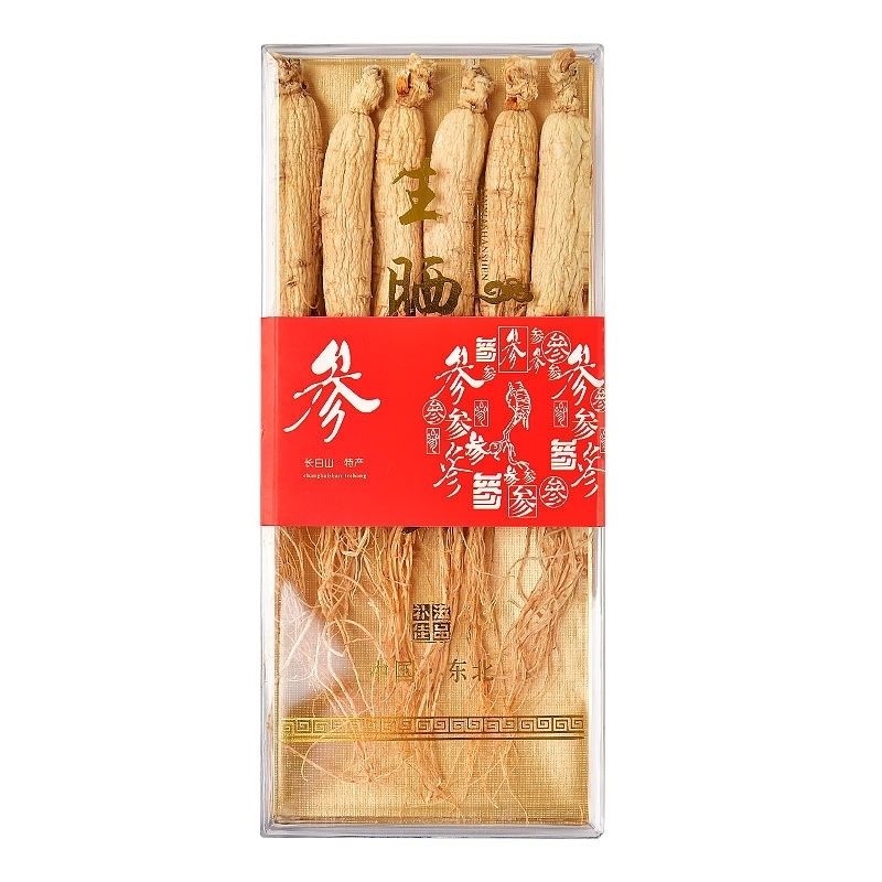Northeast Changbai Mountain ginseng whole branch Jilin ginseng raw sun-dried ginseng white ginseng dry soup soup tea free shipping