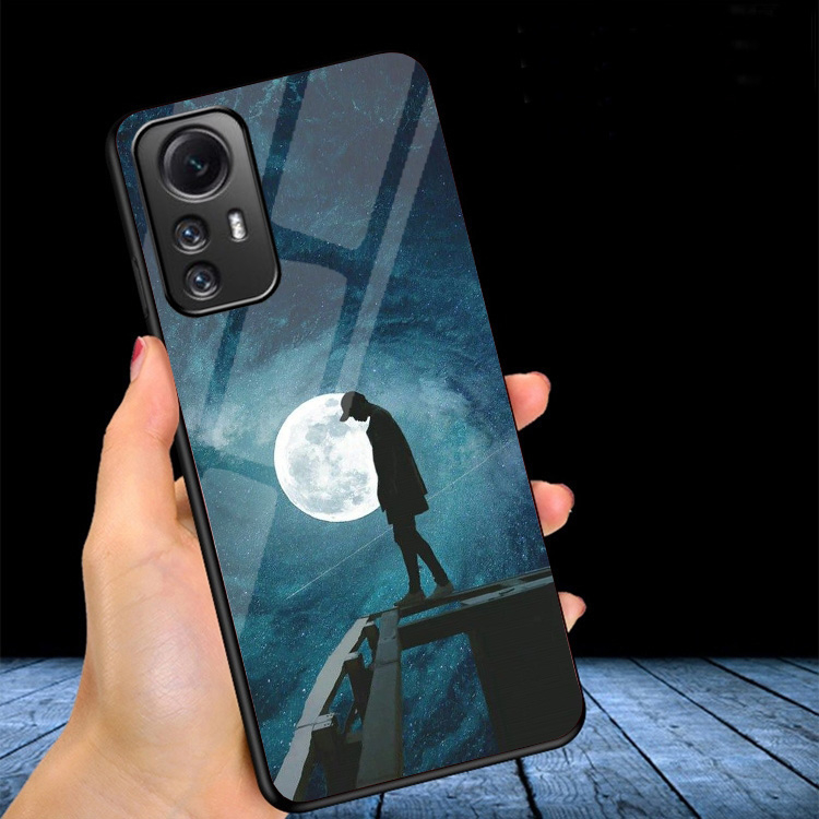 Ốp Lưng XIAOMI REDMI NOTE 12S mặt kính gương bóng