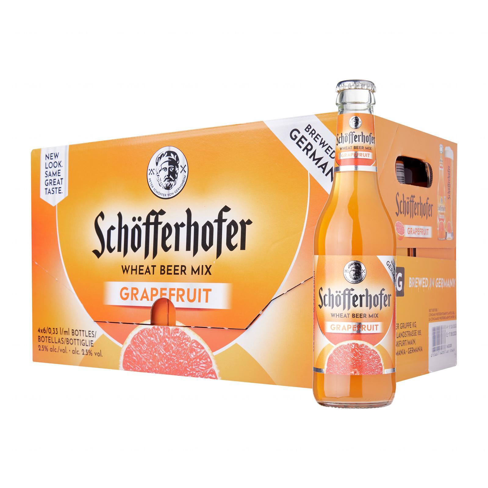 Schofferhofer Grapefruit Beer - Case Schoefferhofer Wheat Beer Mix ...