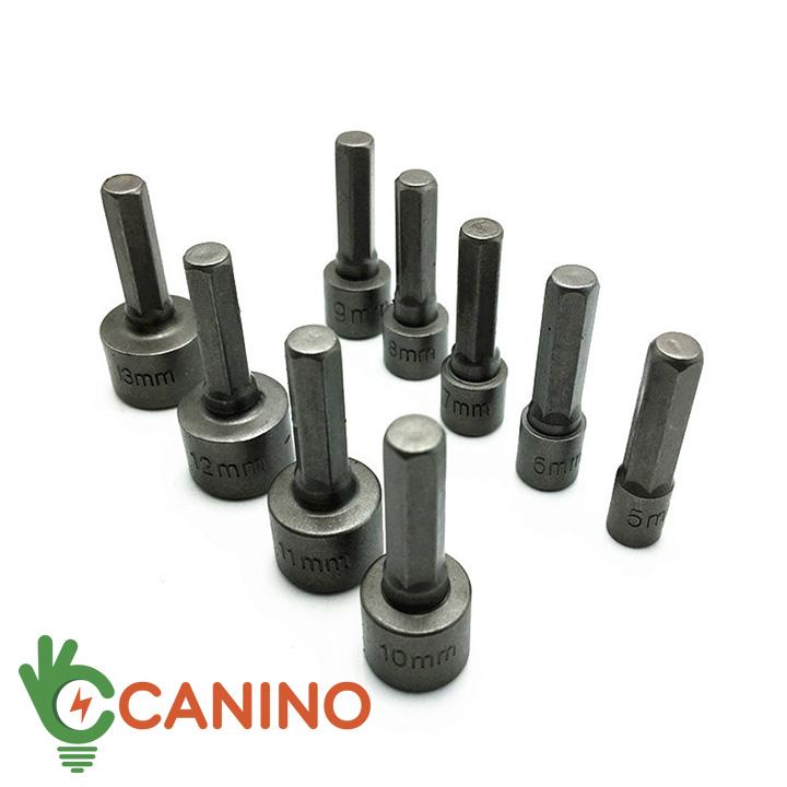 Bộ 9 đầu vặn vít đa năng 5-13mm