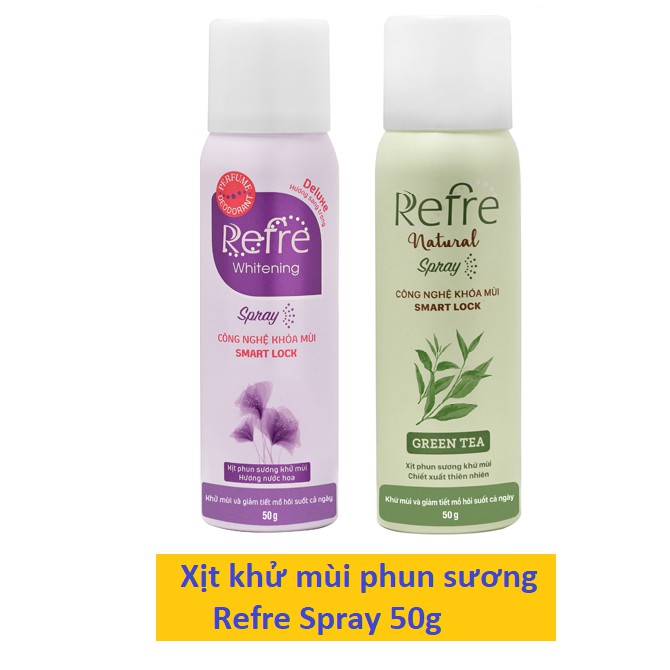 Xịt phun sương khử mùi Refre Spray 50g