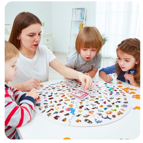 Bảng đồ chơi Board game truy tìm đồ vật Find it out tăng phản xạ tập trung cho bé