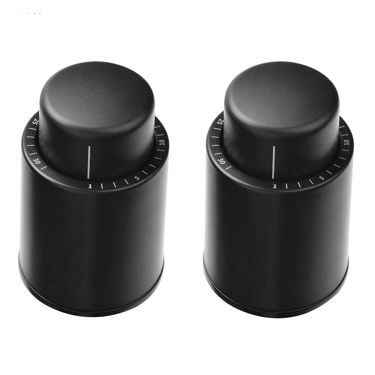 2 Pack Wine Bottle Stopper Vacuum Wine Stoppers Reusable Wine Preserver Wine Corks