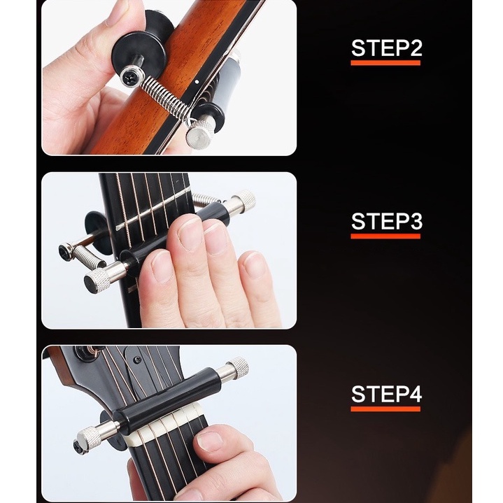 Capo guitar lăn - trượt cho đàn guitar acoustic