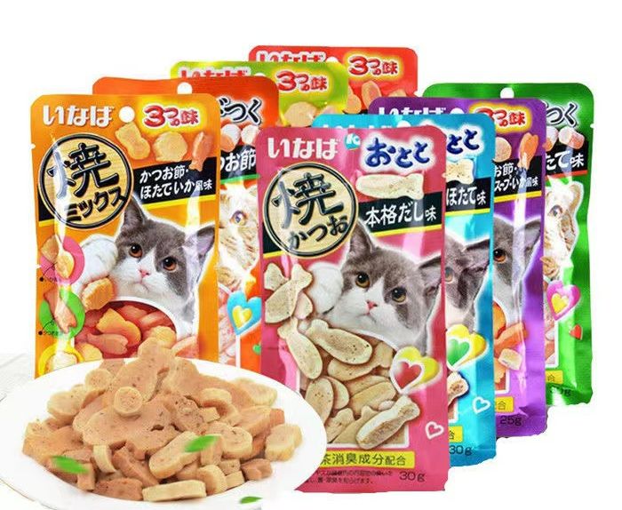 BÁNH THƯỞNG INABA CHO MÈO GÓI 25GR