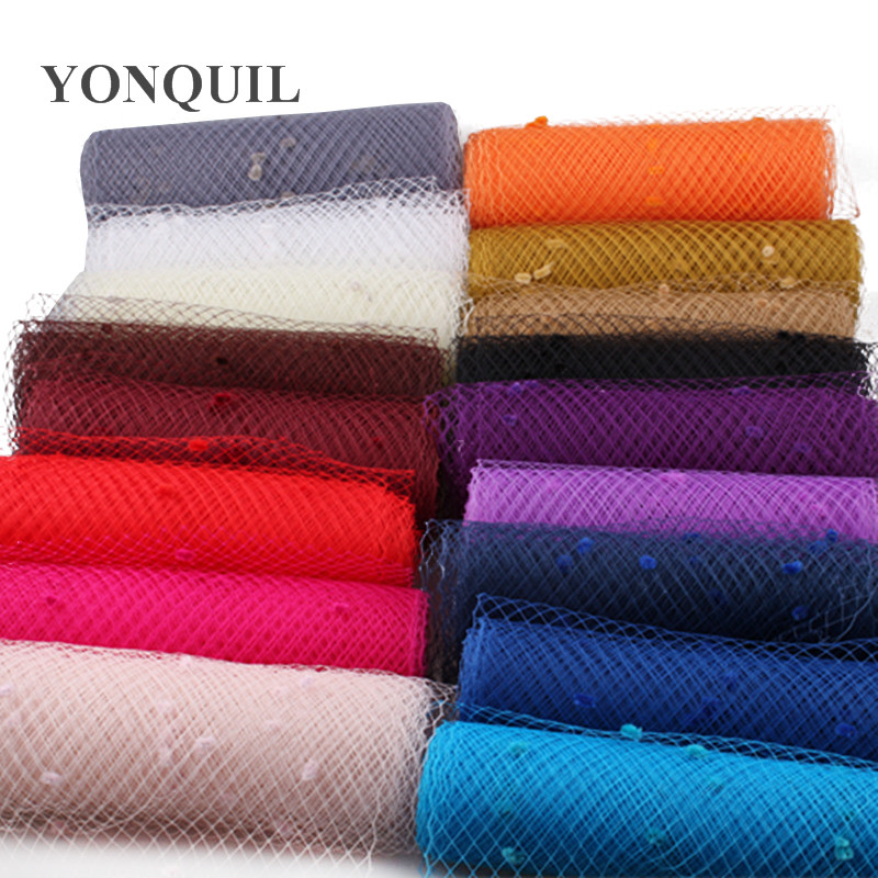 25CM%20Mix%20Dot%20Veils%20Fascinator%20Veil%20DIY%20Hair%20Accessories%20Hat%20Millinery%20Handwork%20Bridal%20Netting%20Headwear%20-%20Image%203