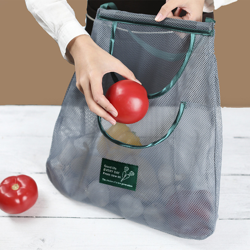 Japanese folding shopping bag multi-functional convenient grocery bag portable fruit environmental protection storage bag cross-border shopping bag