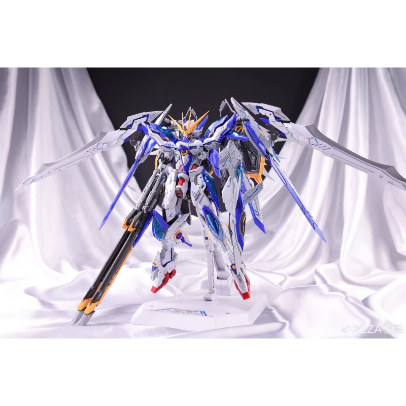 Ready Stock] ZZA Model 1/100 Blue Flame Model Kit With Diecast Metal Frame  ZZA 蓝焰 | Lazada