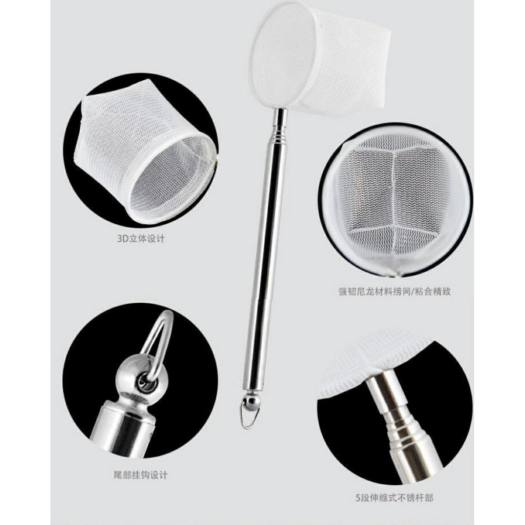 Vợt tép rút 3D inox chống rĩ sét (vuông+tròn)