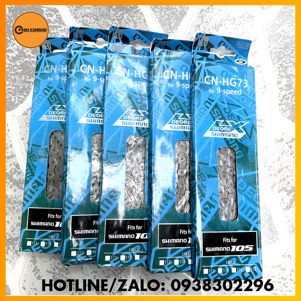 Sên xe đạp - Xích SMN HG73-116L 9 Tốc