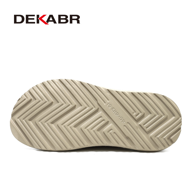 DEKABR Men's Sandals Summer Lightweight Pu Comfortable Soft Outsole 2024 Fashion New Sandals For Men. 