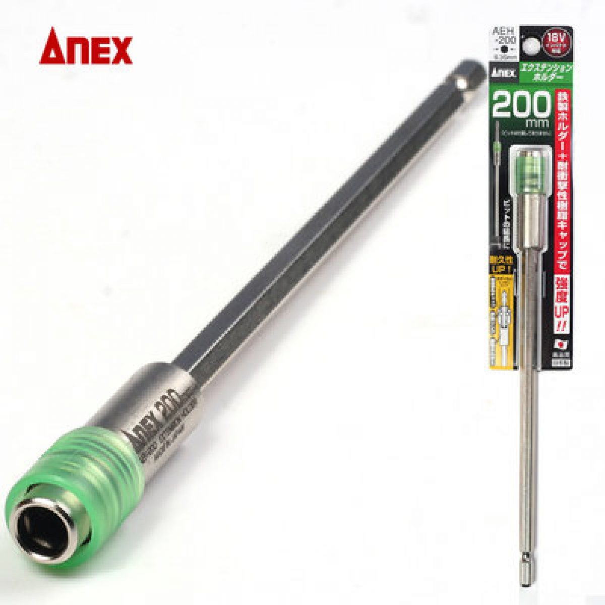 Mũi vít nối dài 6.35 x100/150 aeh-100/150/200 anex nhật bản