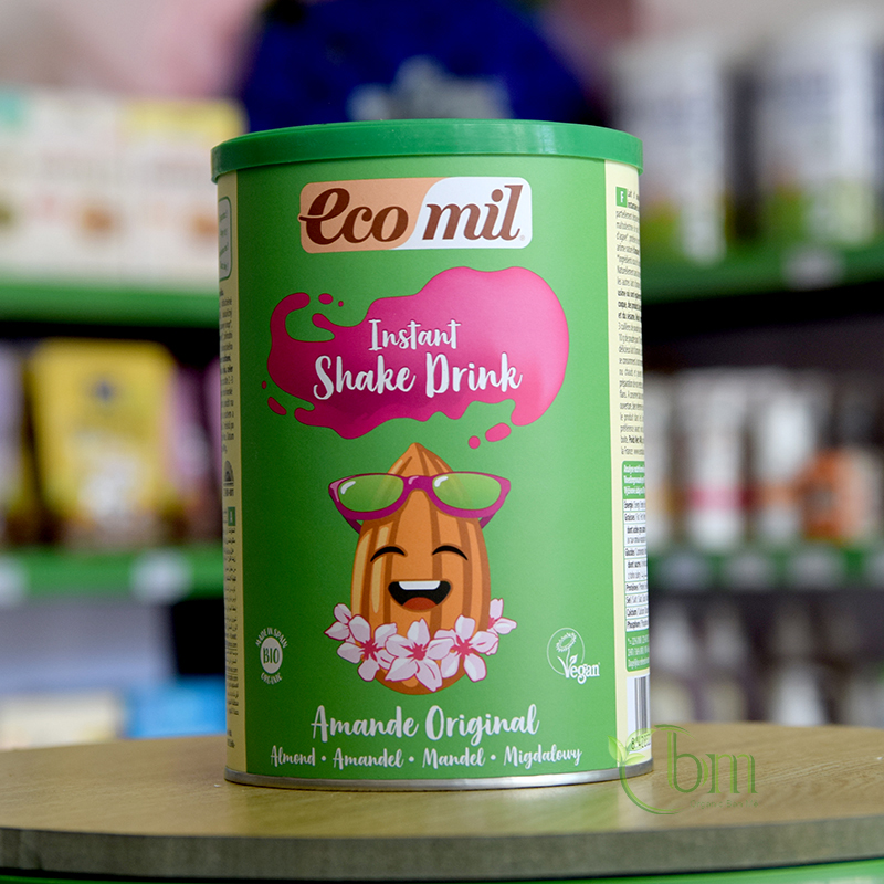 Sữa bột hạnh nhân hữu cơ 400g – Ecomil