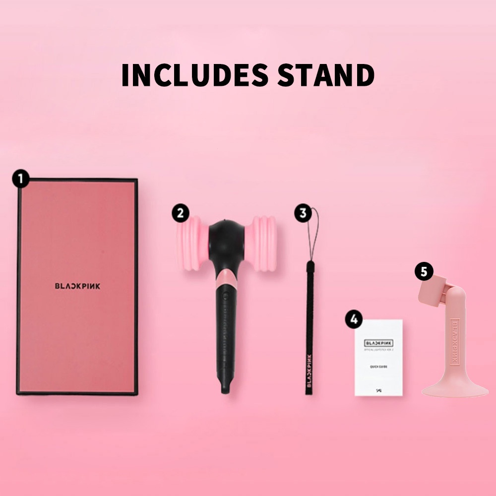 Lightstick blackpink ver 2 BORN PINK 29-30 tháng 7 buổi hòa nhạc lightstick+blackpink lighstick blackpink lightstick blackpink blackpink lightstick gậy blackpink quạt blackpink linghtstick blackpink đèn blackpink liketick black pink lightstick