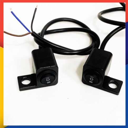 Công Tắc Đèn Xe Máy 3 chế độ Nhôm CNC