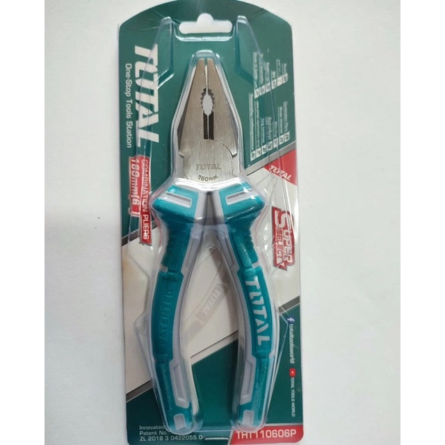 ĐỒ NGHỀ TOTAL Kềm răng 160mm THT110606P
