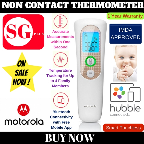 Motorola MBP70SN Smart Non-Contact Nursery Thermometer