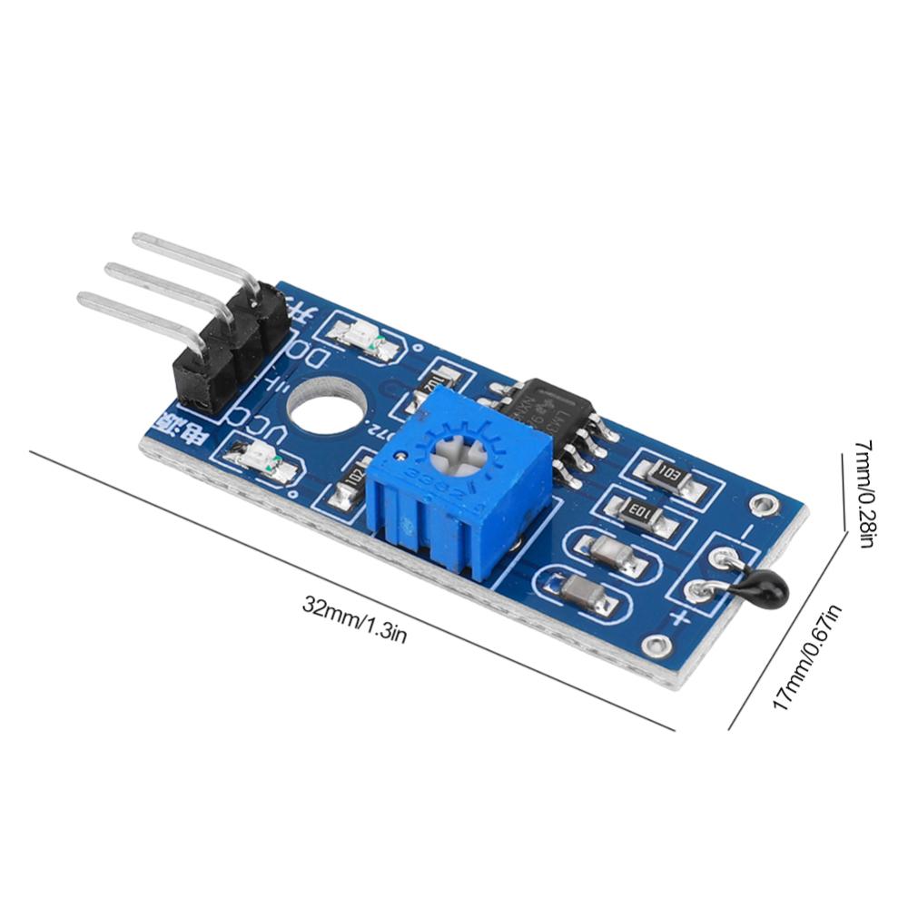 Thermal Sensor Module DO The Digital Output Temperature Sensor Module Thermistor Sensor for Arduino DIY Kit MCU Robot
