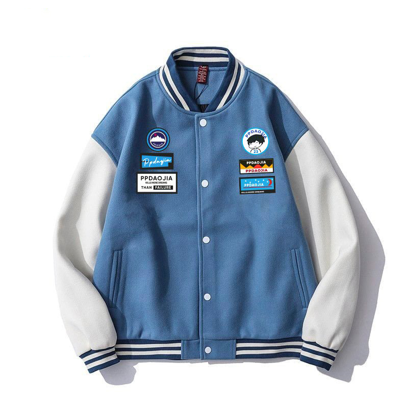 Áo Khoác nỉ V2 Varsity Bomber Jacket Bomber Unisex