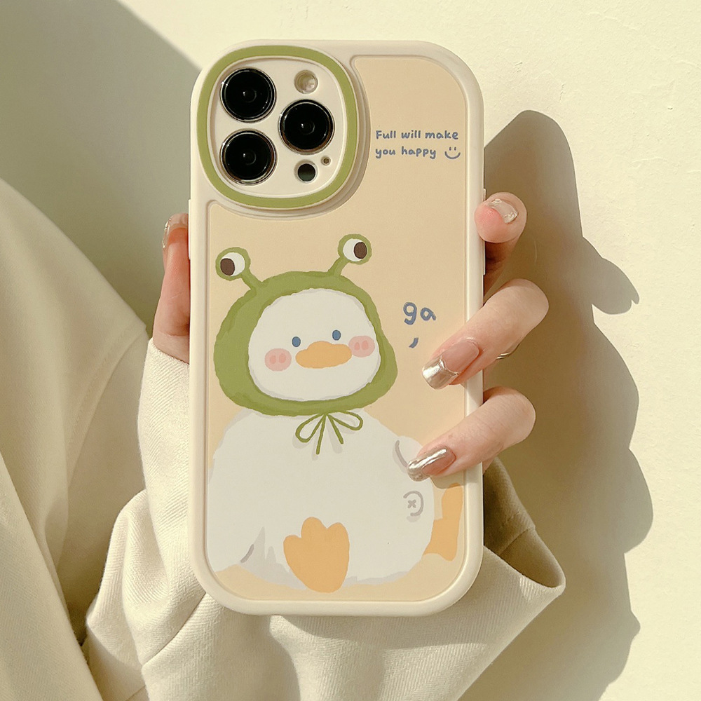 Cute duck pattern phone cases soft tpu back cover for iphone 14 pro max iphone 14 plus iphone 13 pro max iphone 13 mini iphone 12 pro max iphone 12 mini 11 pro max xs max xr 7 plus 8 plus se silicone shockproof phone case ready stock🌟