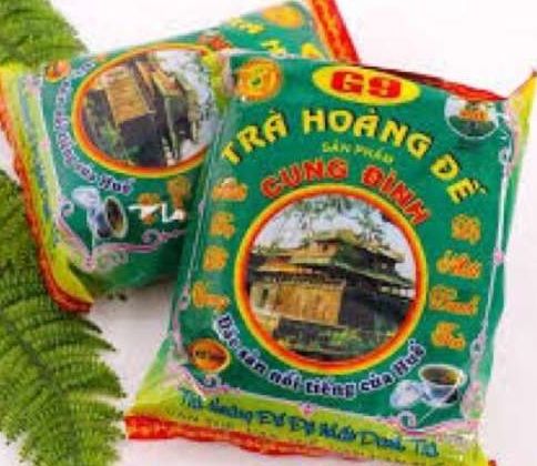 2 gói x 500g Trà hoàng đế G9 ( 1kg trà cung đình Huế )