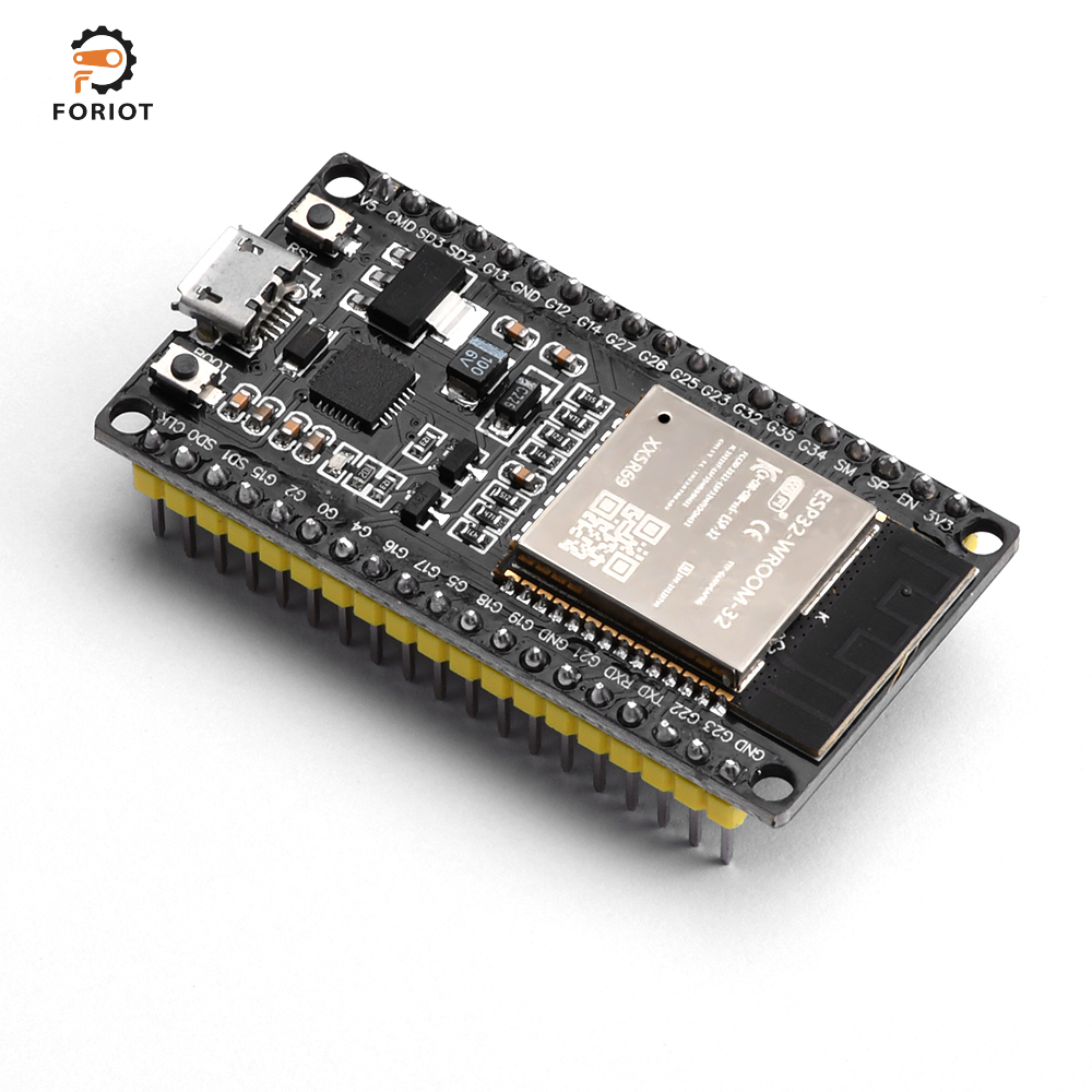 Foriot ESP32 Development Board WiFi Bluetooth Ultra-Low Power Consumption Dual Core WiFi NodeMCU Processor ESP32-WROOM-32D