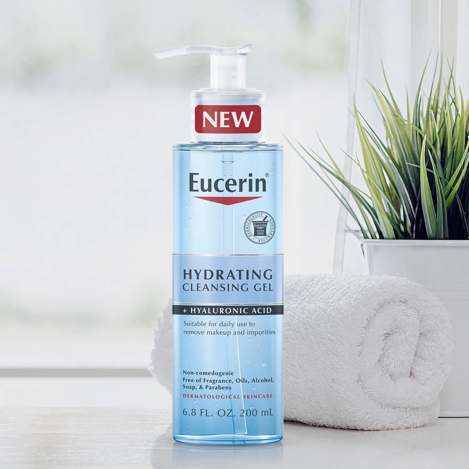 [PREORDER] HYDRATING CLEANSING GEL + HYALURONIC ACID 200ML BY EUCERIN