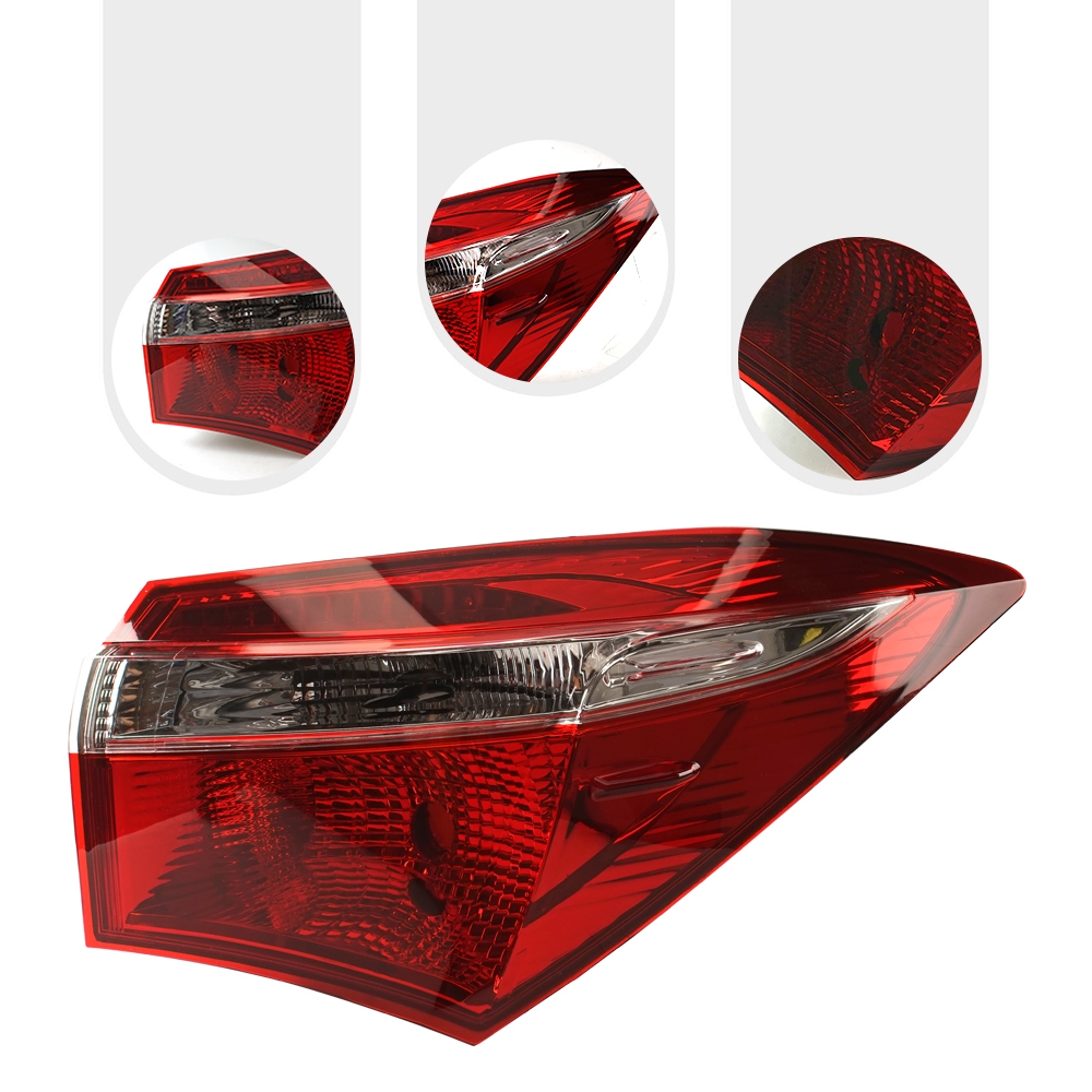 thumbnail image 2 of Pair ZH4617 Outer Tail Lights For 2014-2016 Toyota Corolla – Driver & Passenger Side 2 of 5