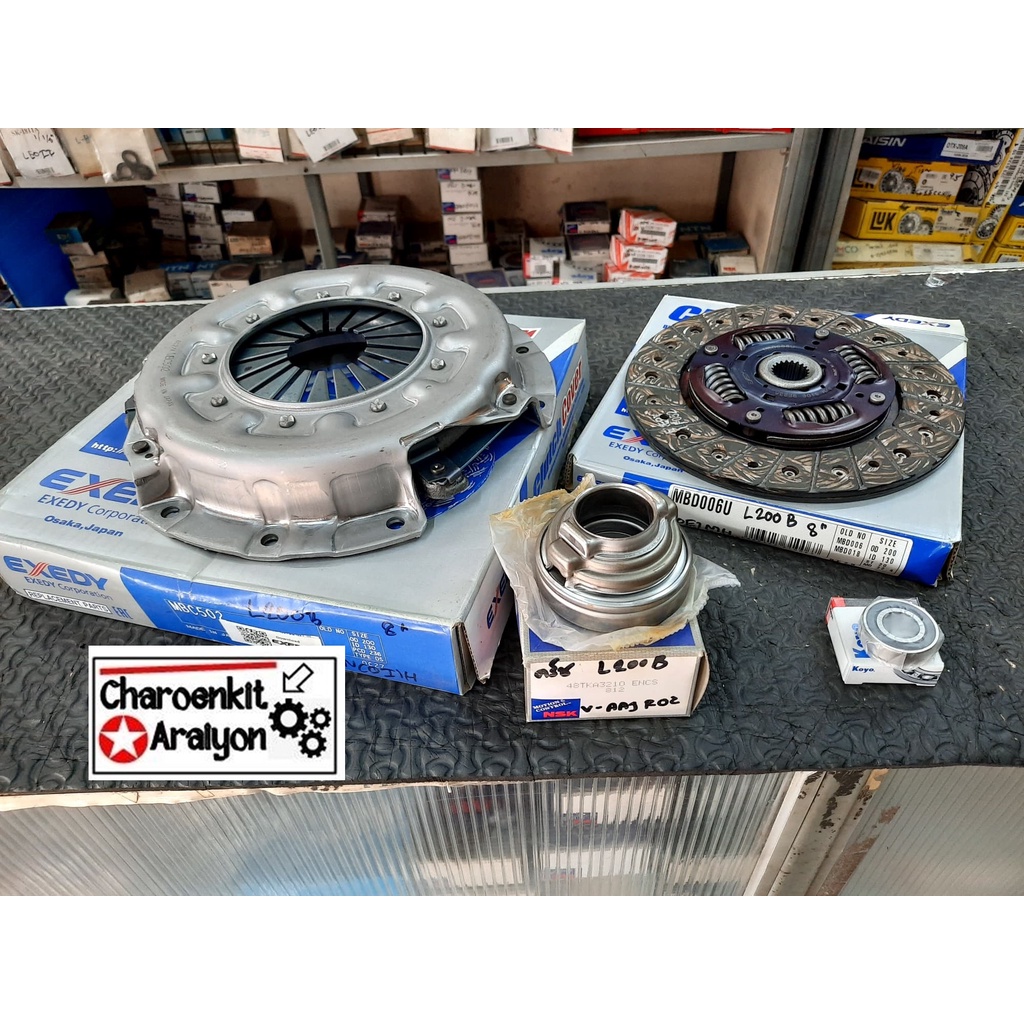 Clutch Exedy DK(JAPAN) ชุดยกคลัทซ์ จานกด+แผ่นคลัท+ลูกปืนคลัทช์+ลูกปืน
