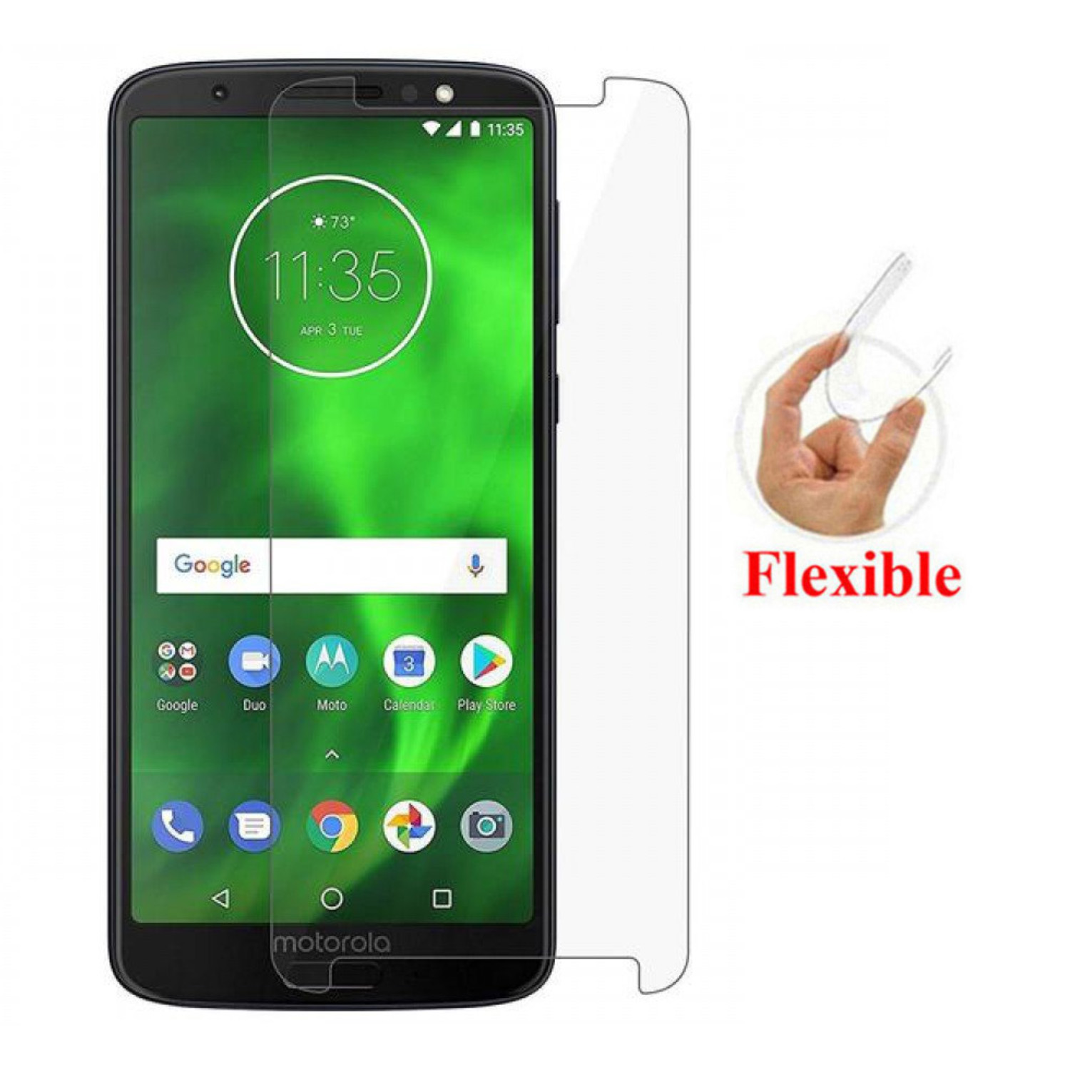 Motorola Moto G6 Plus Unbreakable Gorilla Flexible Nano Glass High Quality Screen Protector For Motorola Moto G6 Plus