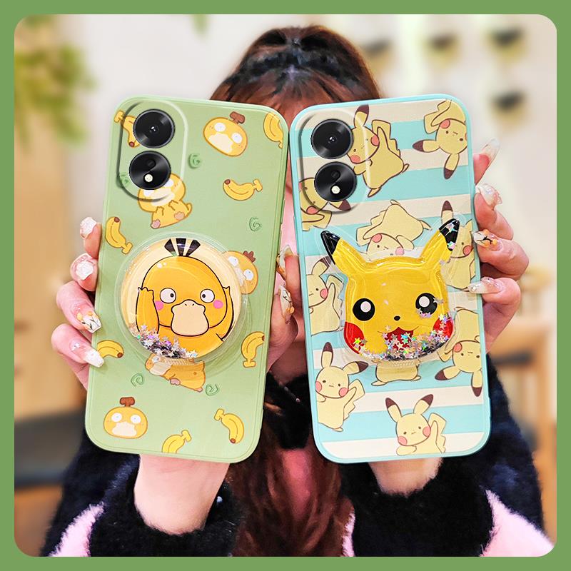 Soft%20Case%20Phone%20lens%20protection%20Phone%20Case%20For%20OPPO%20A38%204G%20Fashion%20Design%20quicksand%20Silicone%20Kickstand%20Anti-knock%20cute%20-%20Image%204