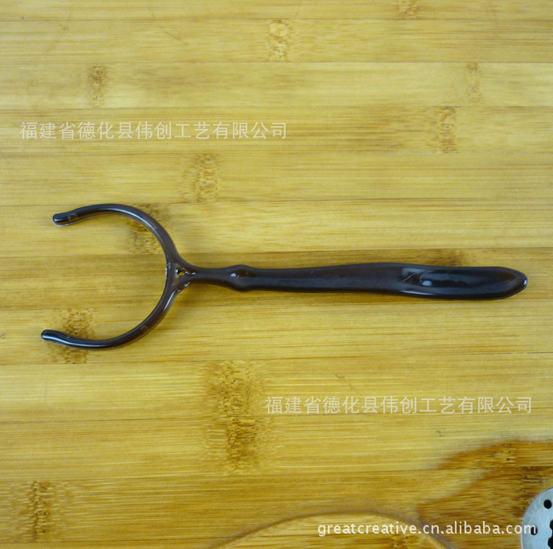 Kẹp cốc nhỏ bằng nhựa phụ kiện trà bộ trà tử sa kẹp cốc trà đồ dùng pha trà
