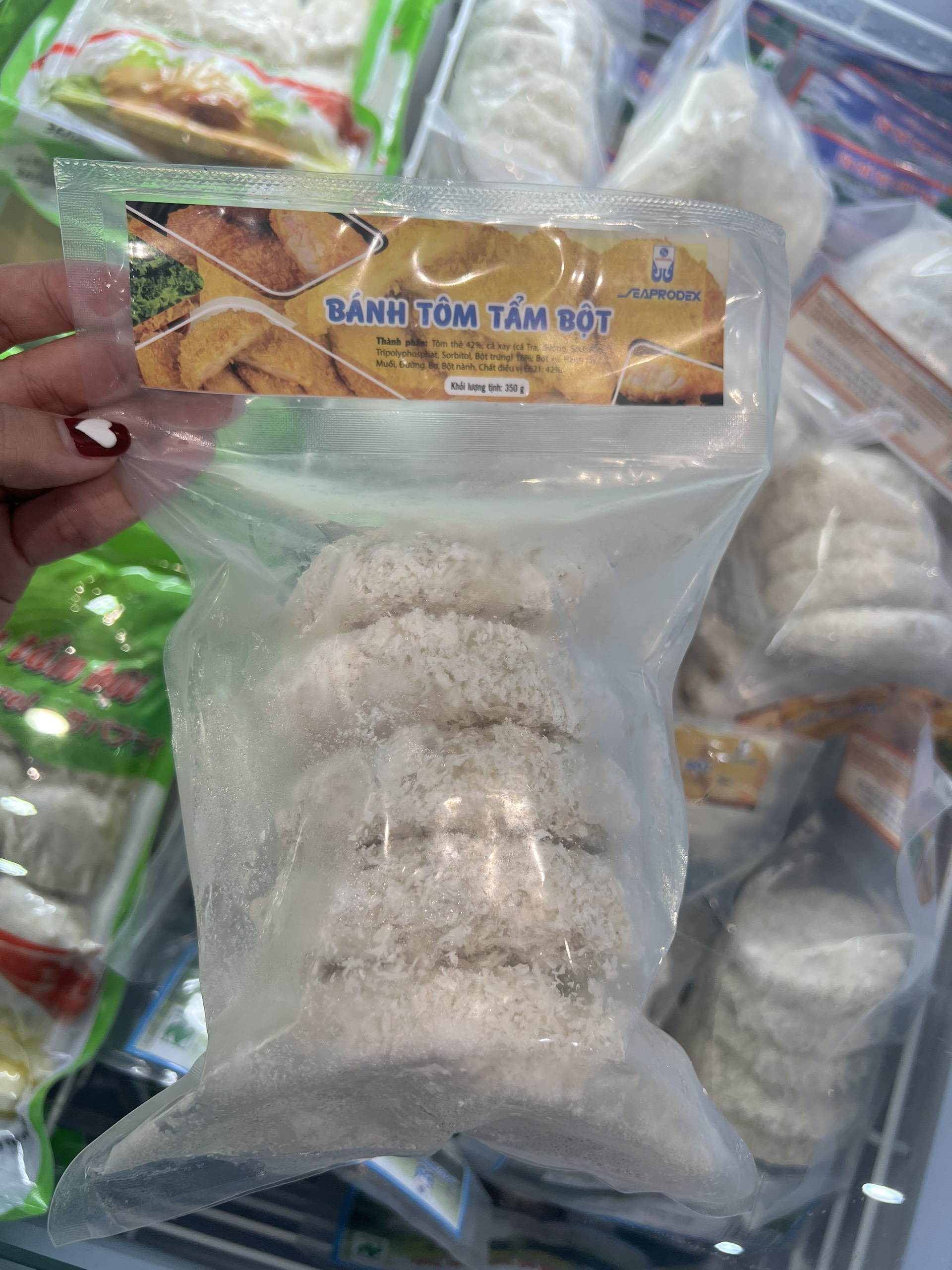 Bánh Tôm Tẩm Bột Seaprodex - 350g