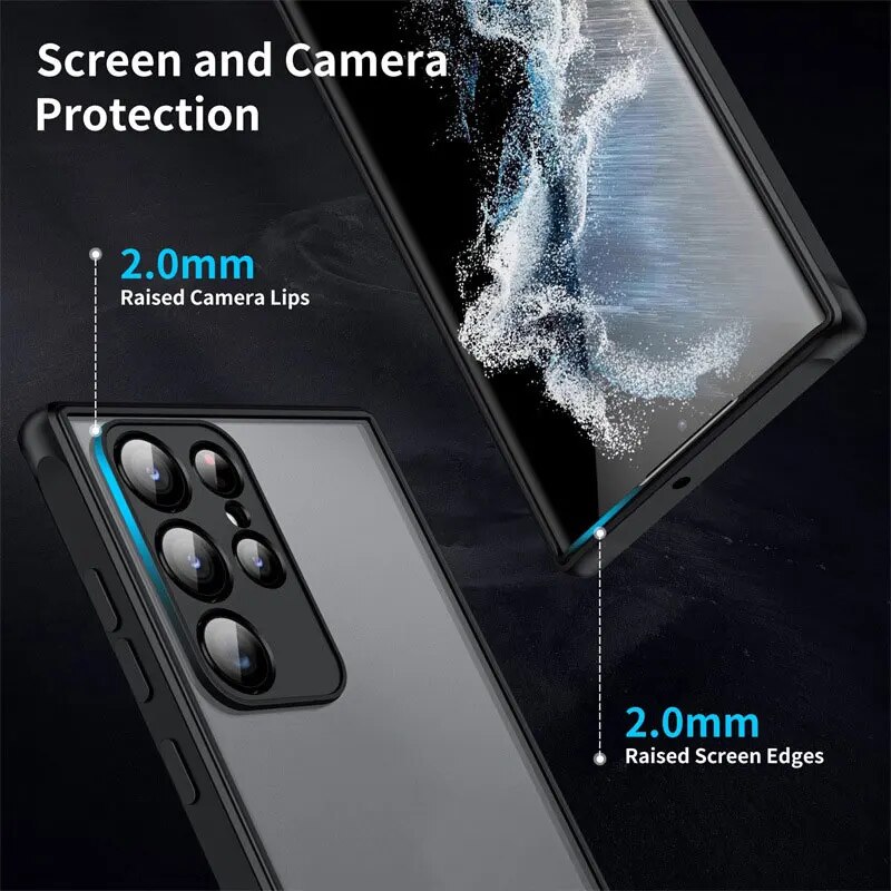 HOT%20Cool%20Harley%20Davidson%20For%20Samsung%20Galaxy%20S24%20S23%20S22%20S21%20S20%20FE%20Ultra%20Plus%20S10%20Lite%205G%20Frosted%20Translucent%20phone%20case%20-%20Image%204