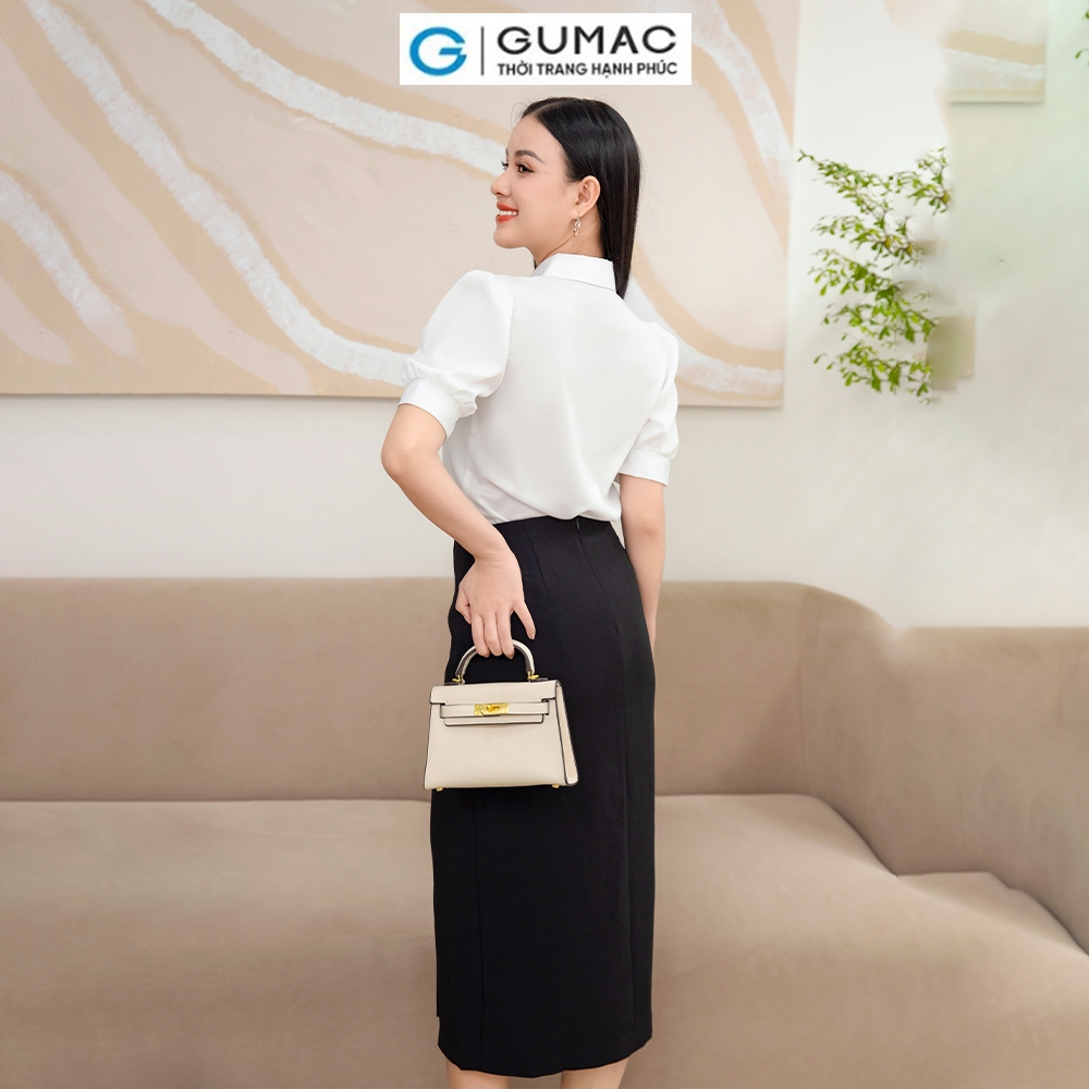 [4.4 - 6.4 |Voucher 10-12%] Chân váy đính nút VD11052 thời trang GUMAC