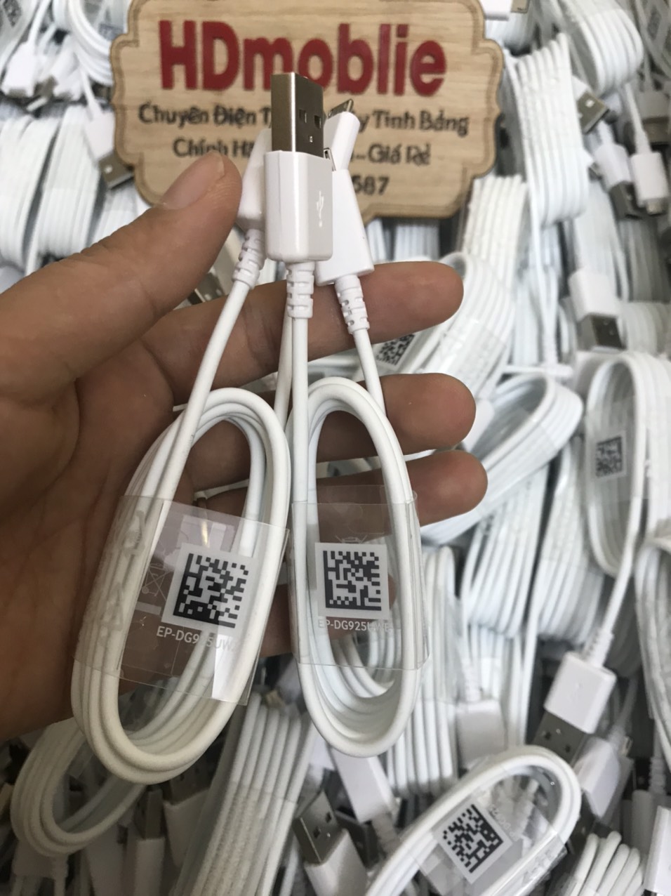 dây sạc micro USB - Hàng chính hãng Samsung BH 12 tháng