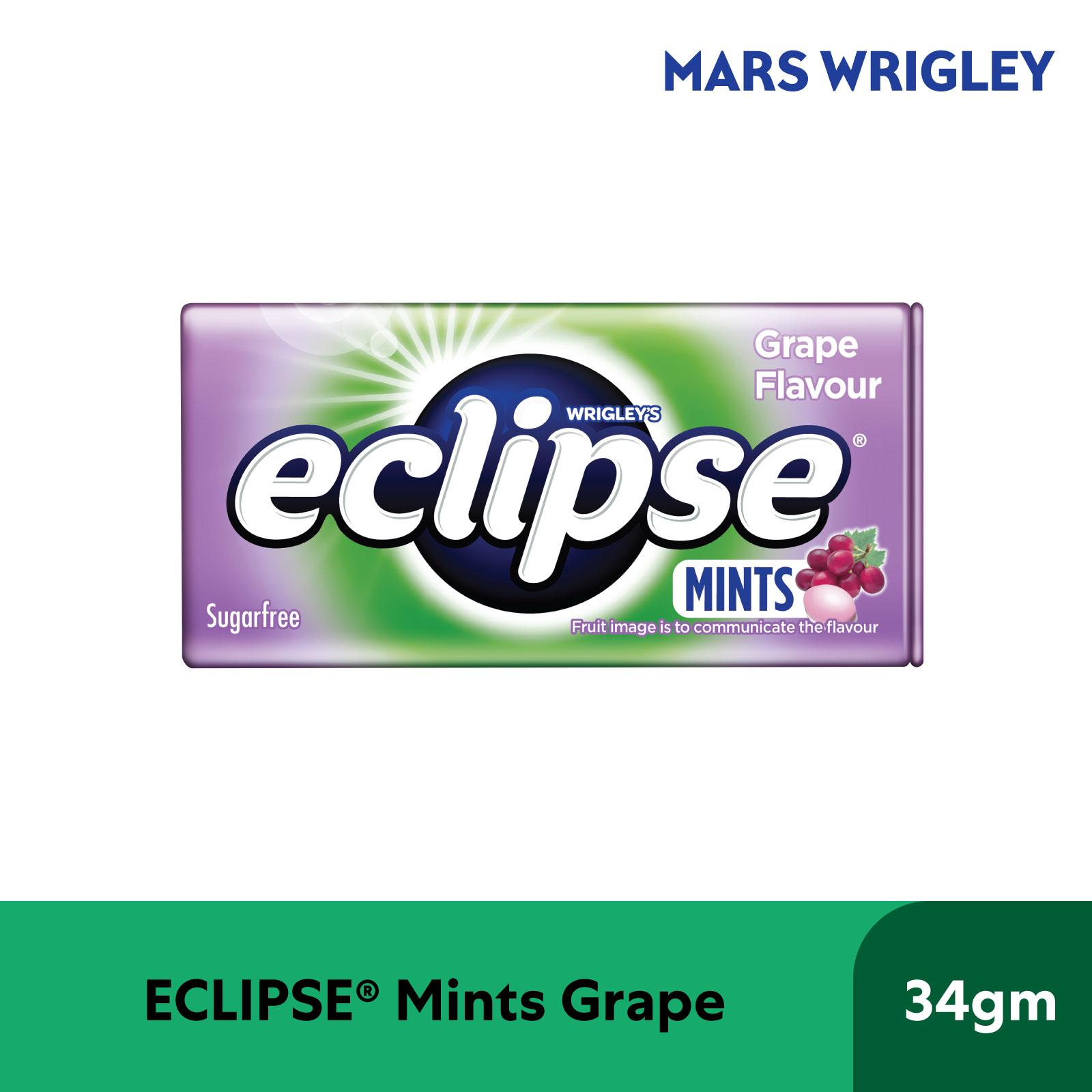 Eclipse Mints Grape Sugarfree Sweets 34G Lazada Singapore